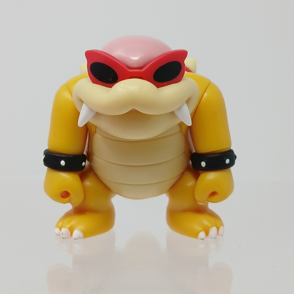 Roy Koopa World of Nintendo Figure Jakks Pacific 2.5' Mario NO‎ WAND